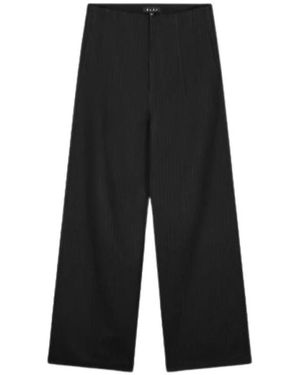 OLAF HUSSEIN Wide Trousers - Nero