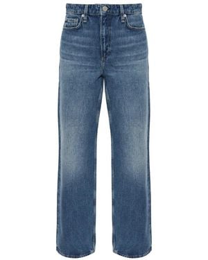 Rag & Bone Logan Wide-Leg Jean - Blauw