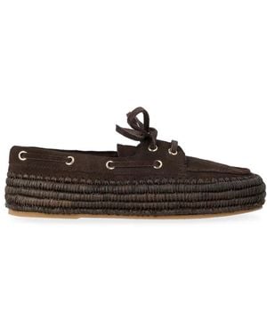 Paloma Barceló Sailor Shoes - Marrón