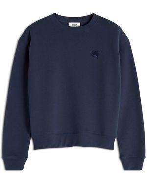 Maison Kitsuné Sweatshirt - Blauw