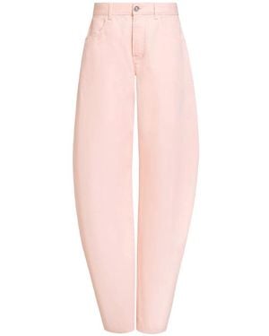 Alaïa Tapered Trousers - Pink