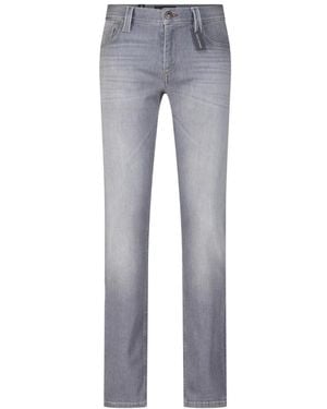 ALBERTO Slim-Fit Jeans - Gray
