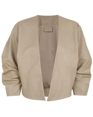 Cortana Leather Jackets - Neutro