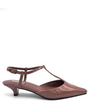 Jeannot Schoenen ,Bruin ,Pump T-Bar