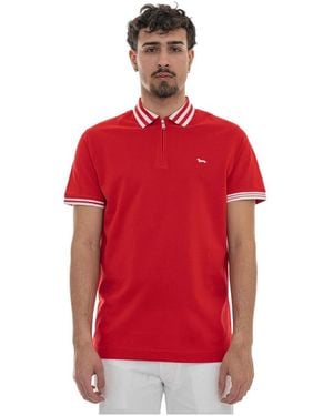 Harmont & Blaine Polo Shirts - Red