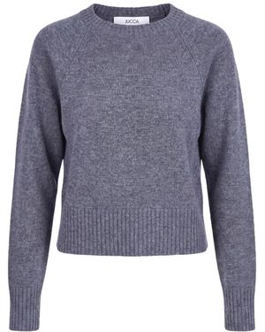 Jucca Round-Neck Knitwear - Blue