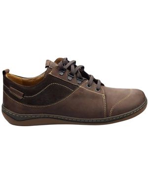 Mephisto Schnürschuh mit weiter passform - Braun