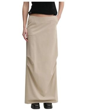 HELIOT EMIL Maxi Draped Skirt - Naturel
