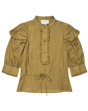 Munthe Vastu Blouse - Groen