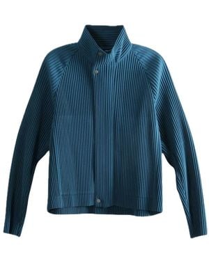 Issey Miyake Tailored Pleats 1 Blouson - Blauw