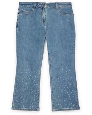 FIORELLA RUBINO Cropped Jeans - Blu