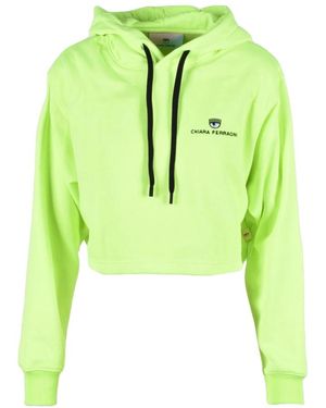 Chiara Ferragni Hoodies - Green