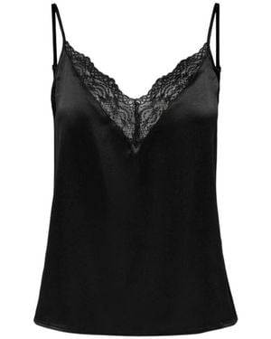 ONLY Sleeveless Tops - Black