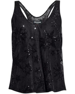 Zadig & Voltaire Tarysa Top - Schwarz