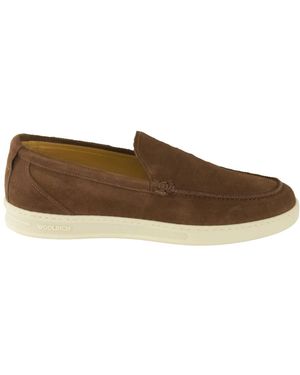 Woolrich Leather Loafers - Braun