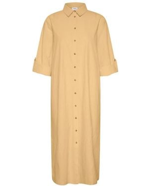 Saint Tropez Shirt Dresses - Natural