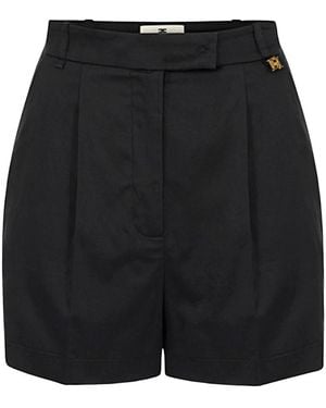 Elisabetta Franchi Casual Shorts - Negro