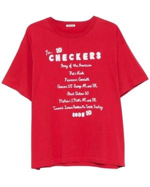 Bode Tops ,Rood ,Mrf 26Cs 008 T-Shirt