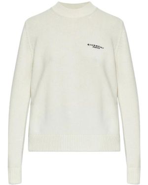 Givenchy Wol & Kasjmier Trui - Wit