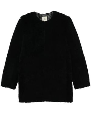 THE GARMENT Faux Fur & Shearling Jackets - Black