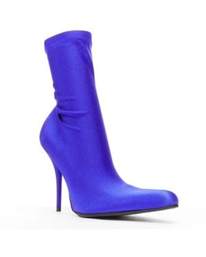 Balenciaga Heeled Boots - Blue