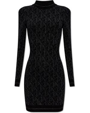 Palm Angels Short Dresses - Black