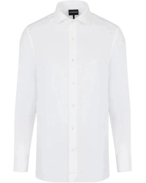 Emporio Armani Formal Shirts - Bianco