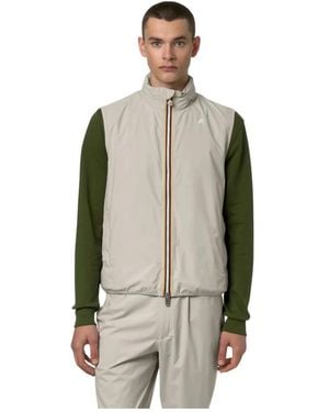 K-Way Valen Stretch Dot Vest - Groen