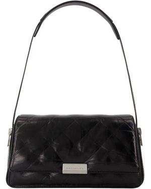 Alexander Wang Siren Medium Flap Umhängetasche - Schwarz