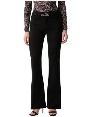 Pinko Flared Jeans - Negro