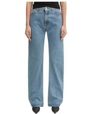 Vetements O-Leg Jeans - Blau