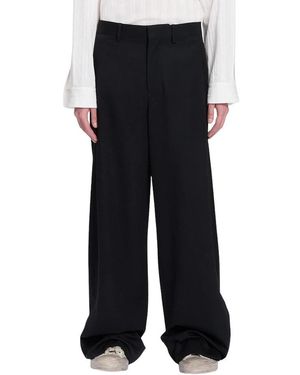 Ann Demeulemeester Wide Trousers - Black