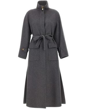 Kaos Belted Coats - Gris