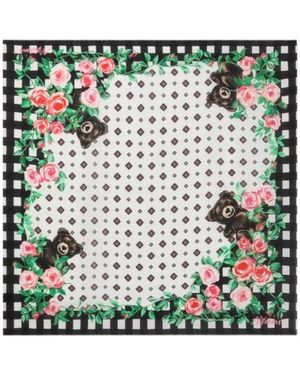 Moschino Silky Scarves - Vert