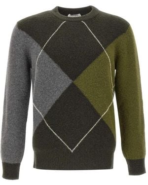 Kangra Round-Neck Knitwear - Verde