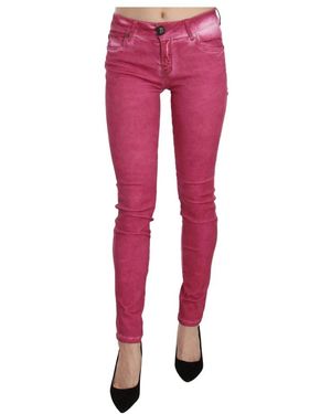 Plein Sud Skinny Jeans - Rosa