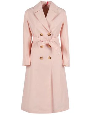 Liu Jo Belted Coats - Rosa