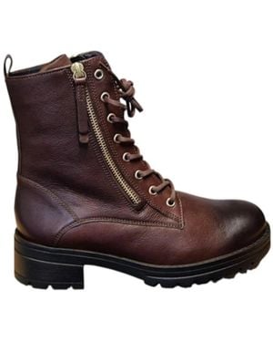 Gabor Lace-Up Boots - Marrón