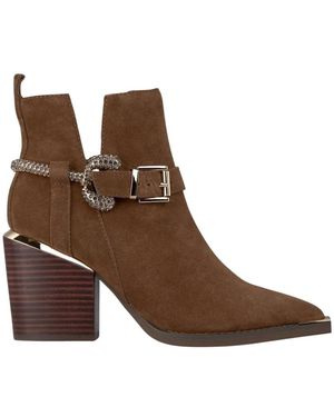 Alma En Pena. Cowboy & Biker Boots - Brown