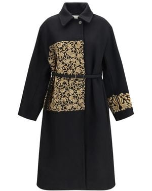 Dries Van Noten Regenjas - Zwart