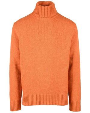 Universal Works Wollmischung strickpullover - Orange