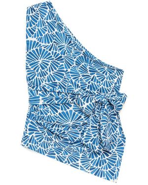 Maliparmi Sleeveless Tops - Blue