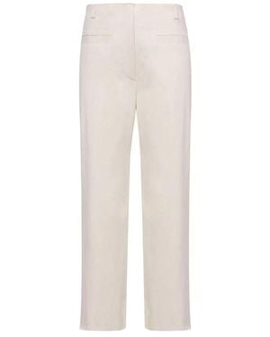Proenza Schouler Straight Trousers - White