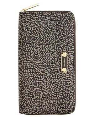 Borbonese Accessoires ,Grijs ,Wallets Cardholders