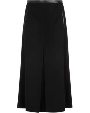 Saint Laurent Midi Skirts - Zwart