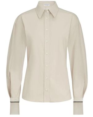 Brunello Cucinelli Shirts - Blanco