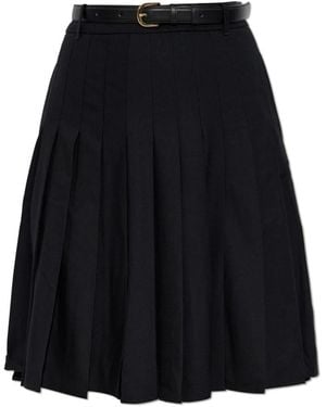 Self-Portrait Midi Skirts - Zwart