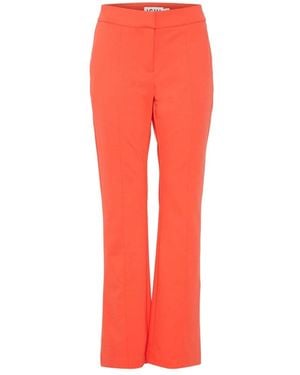Ichi Wide Trousers - Rojo