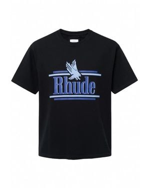 Rhude Racing Crest T-Shirt - Schwarz