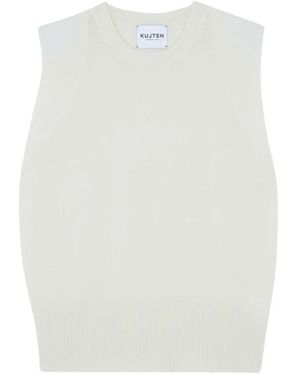Kujten Round-Neck Knitwear - Blanco
